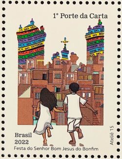 C 4031 Selo Festa do Senhor Bom Jesus do Bonfim Religiao Bahia 2022