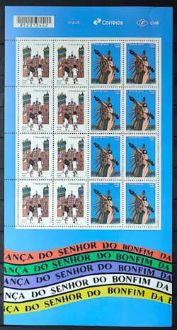 C 4031 Selo Festa do Senhor Bom Jesus do Bonfim Religiao Bahia 2022 Folha