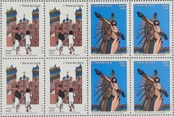 C 4031 Selo Festa do Senhor Bom Jesus do Bonfim Religiao Bahia 2022 Quadra Serie Completa