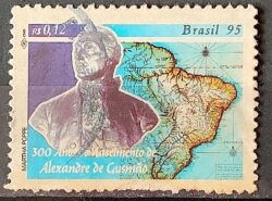 C 1938 Selo Alexandre de Gusmao Diplomacia 1995 Circulado 3