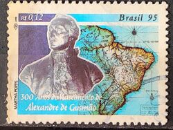 C 1938 Selo Alexandre de Gusmao Diplomacia 1995 Circulado 4