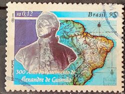 C 1938 Selo Alexandre de Gusmao Diplomacia 1995 Circulado 5