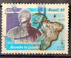 C 1938 Selo Alexandre de Gusmao Diplomacia 1995 Circulado 7