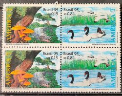 C 1969 Selo Upaep Estacao Ecologica do Taim 1995 Quadra