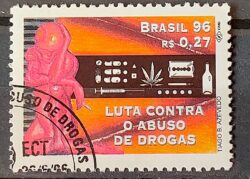 C 2003 Selo Luta Contra o Abuso de Drogas Saude 1996 Circulado 2