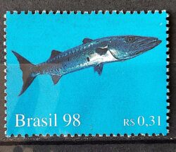 C 2091 Selo Oceanos Peixe 1998