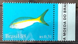C 2100 Selo Oceanos Peixe 1998