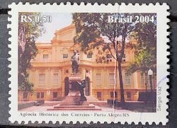 C 2600 Selo Agencia Historica dos Correios Porto Alegre 2004 Circulado 2