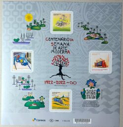 B 224 Bloco Semana de Arte Moderna Ave Moto Oculos Trem Masp 2022