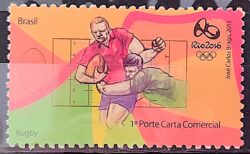 C 3423 Selo Olimpiadas Rio 2016 Rugby 2015