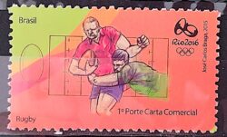 C 3425 Selo Olimpiadas Rio 2016 Rugby 2015