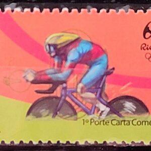 C 3428 Selo Olimpiadas Rio 2016 Ciclismo Bicicleta 2015