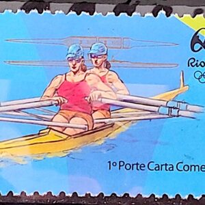 C 3431 Selo Olimpiadas Rio 2016 Remo 2015