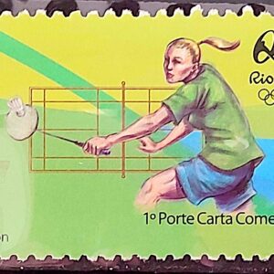 C 3432 Selo Olimpiadas Rio 2016 Badminton 2015