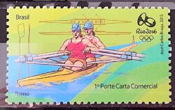 C 3433 Selo Olimpiadas Rio 2016 Remo 2015