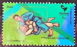 C 3466 Selo Olimpiadas Rio 2016 Judo Luta 2015