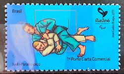 C 3468 Selo Olimpiadas Rio 2016 Judo Luta 2015