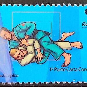 C 3468 Selo Olimpiadas Rio 2016 Judo Luta 2015