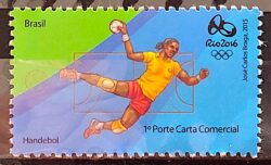 C 3482 Selo Olimpiadas Rio 2016 Handebol 2015
