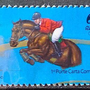C 3513 Selo Olimpiadas Rio 2016 Hipismo Cavalo 2015