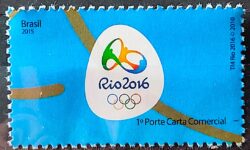 C 3517 Selo Olimpiadas Rio 2016 Logo Olimpiadas 2015