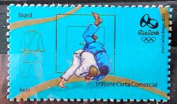 C 3520 Selo Olimpiadas Rio 2016 Judo Luta 2015