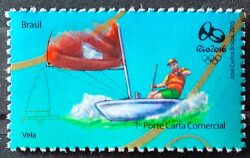 C 3529 Selo Olimpiadas Rio 2016 Vela 2015