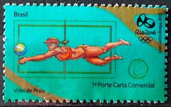 C 3530 Selo Olimpiadas Rio 2016 Volei de Praia 2015