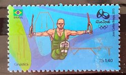 C 3553 Selo Olimpiadas Rio 2016 Ginastica Argolas 2015