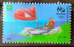 C 3556 Selo Olimpiadas Rio 2016 Vela 2015