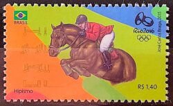 C 3560 Selo Olimpiadas Rio 2016 Hipismo 2015