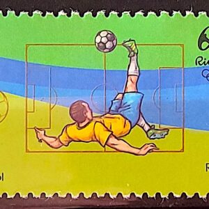 C 3561 Selo Olimpiadas Rio 2016 Futebol 2015
