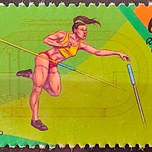 C 3564 Selo Olimpiadas Rio 2016 Atletismo Salto com Vara 2015