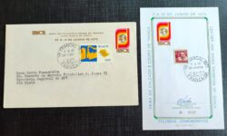 Envelope 1975 FRANCAL Feria do Calcado e do Couro CPD SP 1