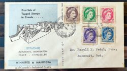 Envelope FDC 000 1962 Canada Rainha Monarquia