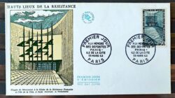 Envelope FDC 000 1963 Franca Ile de la Cite