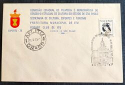 Envelope FDC 000 1973 Rotary Club de Itu Anita Garibaldi CBC SP