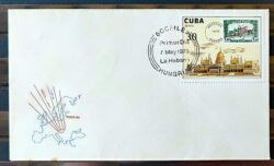 Envelope FDC 000 1978 Cuba Arquitetura