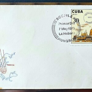 Envelope FDC 000 1978 Cuba Arquitetura