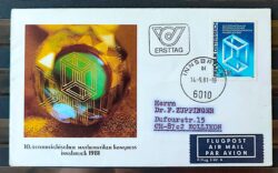 Envelope FDC 000 1981 Alemanha Matematica