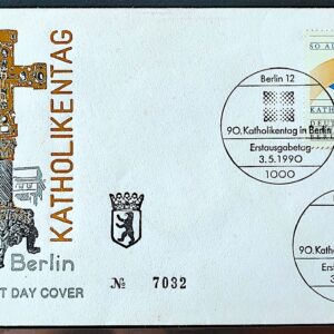 Envelope FDC 000 1990 Alemanha Berlin