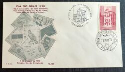 Envelope FDC 072 1975 Dia do Selo CBC e CPD PI