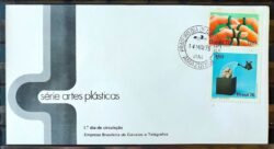 Envelope FDC 092 1976 Serie Artes Plasticas CPD AM