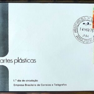 Envelope FDC 092 1976 Serie Artes Plasticas CPD AM