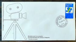 Envelope FDC 095 1976 Cinema Brasileiro CPD AM