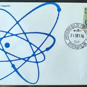 Envelope FDC 103 1976 Energia Atomica CPD BSB