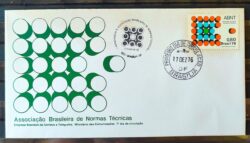 Envelope FDC 111 1976 ABNT CBC CPD BSB