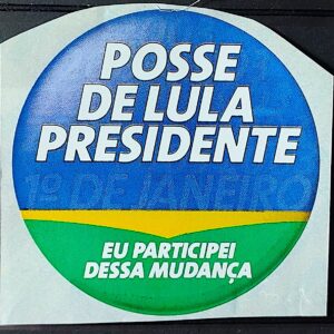 Adesivo Posse do Presidente Lula 2003 1