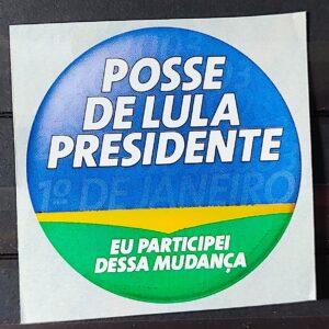 Adesivo Posse do Presidente Lula 2003 10