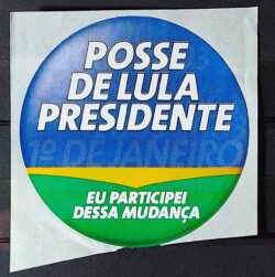 Adesivo Posse do Presidente Lula 2003 3